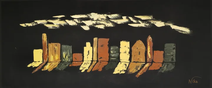 Tijolo sobre Tijolo, pintura de NIKA
